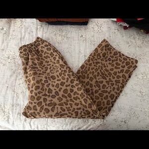 Leopard Print sweatpants